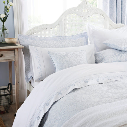 Sanderson "Richmond" Comforter & Sheet Sets in Light Blue
