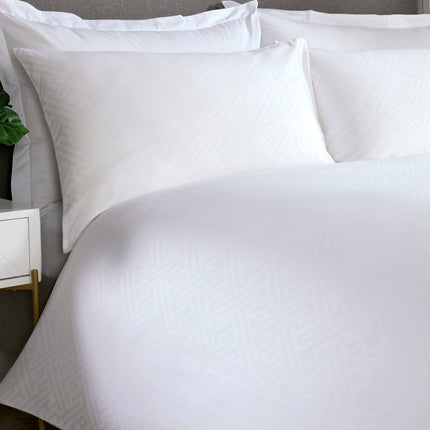 Christy "Stowe" Duvet Cover Sets in White