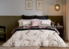 Ted Baker "Heather" Duvet Cover and Oxford Pillowcases in Blush