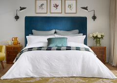 Ted Baker "Magnolia Embroidery" Duvet Cover and Oxford Pillowcases in White