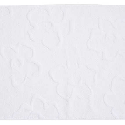Ted Baker "Magnolia" Bath Towels in White