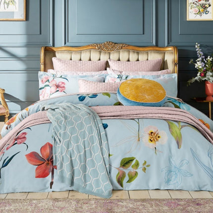 Ted Baker "New Hampton" Duvet Cover Set with Delphinium Flowers