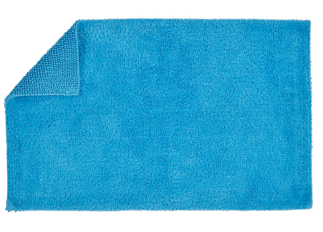 Christy "Reversible Bath Rug" Cadet Blue