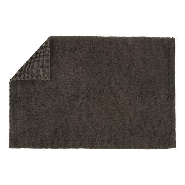 Christy "Reversible Bath Rug" in Graphite