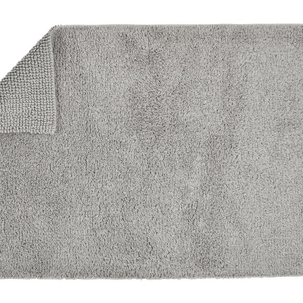Christy "Reversible Bath Rug" in Silver