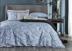 Christy "Trees" Duvet Cover Sets in Silver