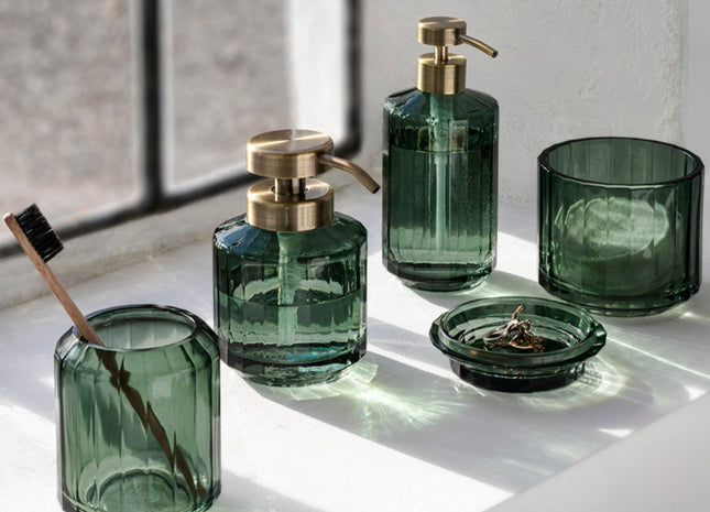 Mette Ditmer "Vision" Bathroom Accessories in Dark Forest