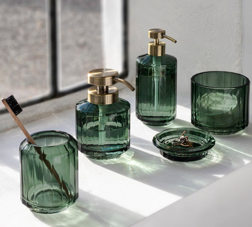 Mette Ditmer "Vision" Bathroom Accessories in Dark Forest