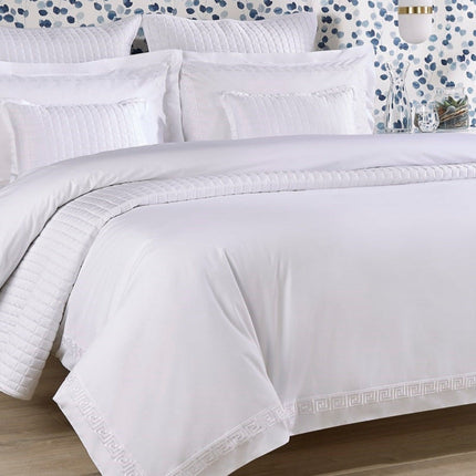Christy "Verina" Duvet Cover Sets with White Embroidery
