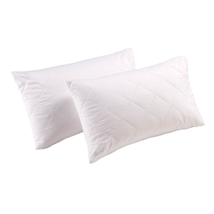 Christy "Basic" Hollowfibre Filled Pair of Pillows 48 x 74 cm