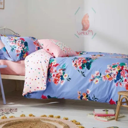 Joules "Bakewell Floral" Duvet Cover Set in Multi