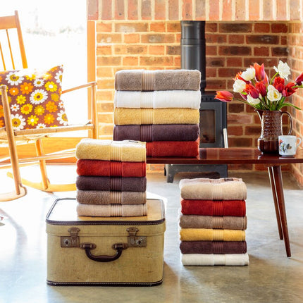Christy "Supreme" Bath Towels & Mat Collection in Mocha
