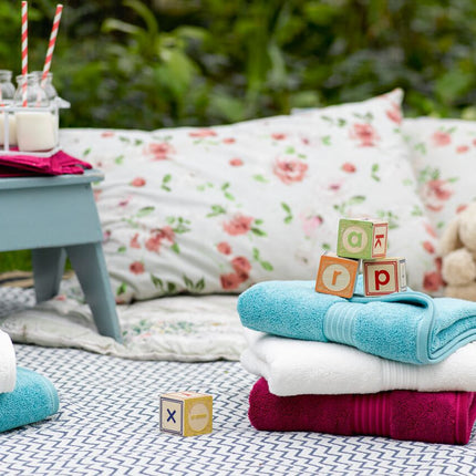 Christy "Supreme" Bath Towels & Mat Collection in Raspberry
