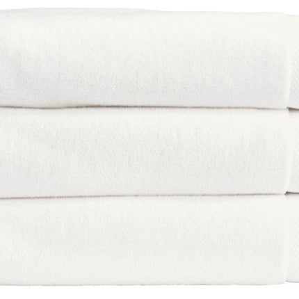 Christy "Luxe" Turkish Cotton Bath Towels in White