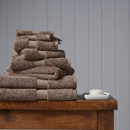 Christy "Renaissance" Egyptian Cotton Bath Towels Collection in Mink